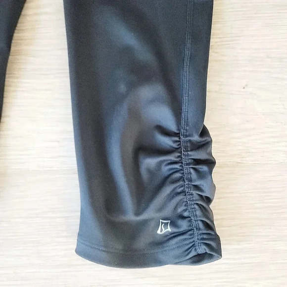 Skirt Sports Reflective Safety Capri Skirt Pink Athletic Attached Leggings S - Picture 7 of 9